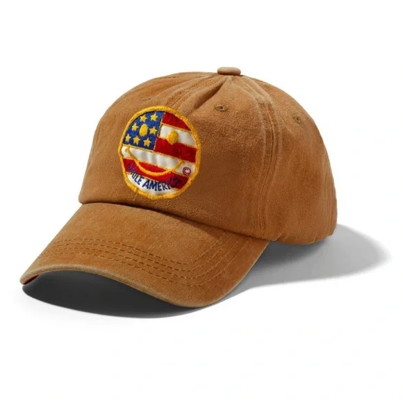 Smile America Smiley Face Dad Hat - Picture 3 of 16